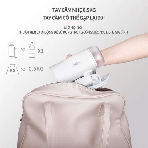 Bàn Là Hơi Nước Cầm Tay SEKA SKM77 Model 2026 - 170ml - Hàng Chính Hãng