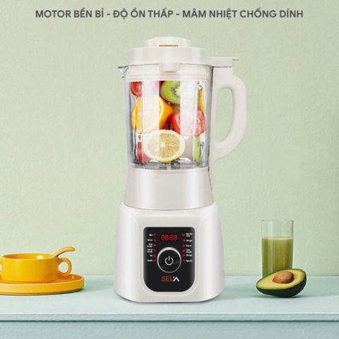 Máy Làm Sữa Hạt Đa Năng SEKA E600 / E300 Chống Ồn, 14 Chức Năng Xay Nấu, An Toàn, Bảo Hành 2 Năm, Thiết Kế Hiện Đại