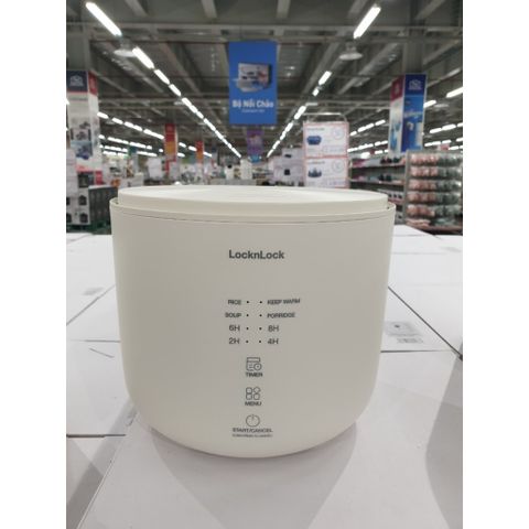 Nồi Cơm Điện LocknLock 1,2L EJR384IVY - Công Nghệ Thông Minh, 6 Chế Độ Nấu, Bảo Hành 2 Năm, Thiết Kế Hiện Đại