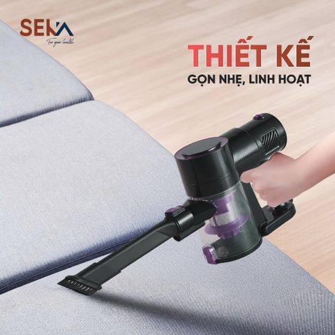 Máy Hút Bụi Cầm Tay SEKA SK-09MAX PLUS - Hút Bụi, Lau Sàn, Tự Động Làm Sạch Con Lăn, Bộ Lọc HEPA, Tiện Ích Dễ Sử Dụng