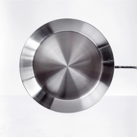 Chảo Cạn Inox 316 Haatz Cao Cấp 3 Lớp, Phù Hợp Mọi Loại Bếp, Đường Kính 20-26cm, Bảo Hành 5 Năm, An Toàn và Bền Bỉ