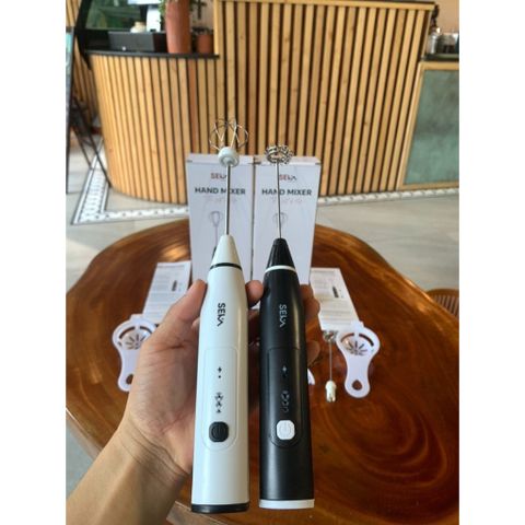Máy Đánh Trứng Seka SK788, Que Tạo Bọt Cafe Mini Cầm Tay Không Dây 3 Cấp Độ - Hàng Chính Hãng