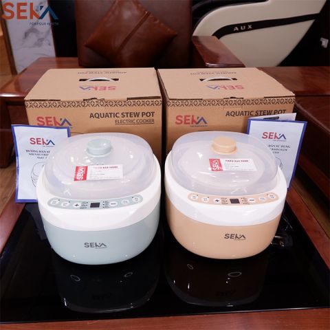 Nồi Chưng Yến SEKA GT69 Dung Tích 2 Lít - Nồi Nấu Cháo, Hầm Cách Thủy - Hàng chính hãng