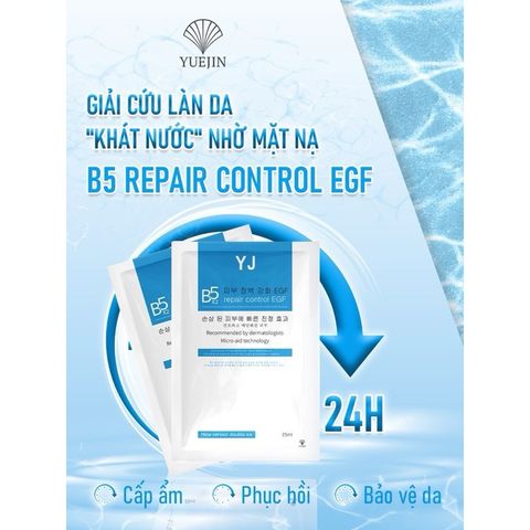 Mặt Nạ Phục Hồi Da Yuejin B5 EGF - Cấp Ẩm, Làm Dịu Da Nhạy Cảm, Giảm Đỏ, 25ml - Sản Phẩm Chăm Sóc Da Hàng Đầu