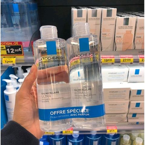 Nước Tẩy Trang Laroche Posay Eau Micellaire 400ml - Sạch Nhẹ Dịu Cho Da Nhạy Cảm, Tẩy Trang Hiệu Quả, Dễ Sử Dụng