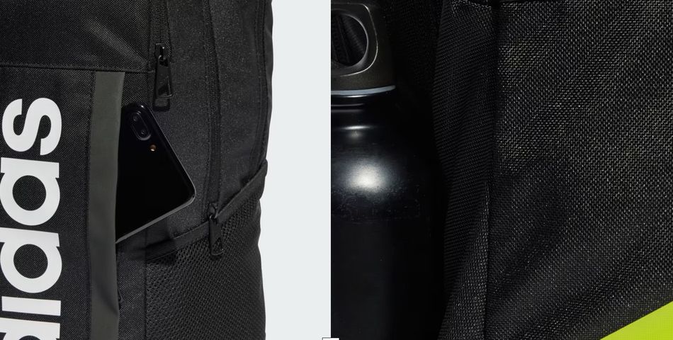 Balo Adidas IP9775 – Balo Thể Thao Năng Động, Dung Tích 18.5L, Chất Liệu Chống Thấm, Kích Thước 46 x 28 x 18 CM
