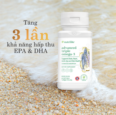 Omega-3 Nutrilite Amway ( Phiên bản Advanced Triple )