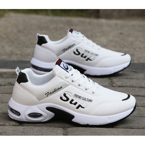 Giày Nam Thể Thao Phong Cách Cao Cấp - Sneaker Đen, Trắng, Xanh Chất Liệu Nhẹ, Thoải Mái, Dễ Phối Đồ cho Mọi Hoạt Động