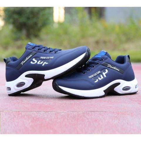 Giày Nam Thể Thao Phong Cách Cao Cấp - Sneaker Đen, Trắng, Xanh Chất Liệu Nhẹ, Thoải Mái, Dễ Phối Đồ cho Mọi Hoạt Động