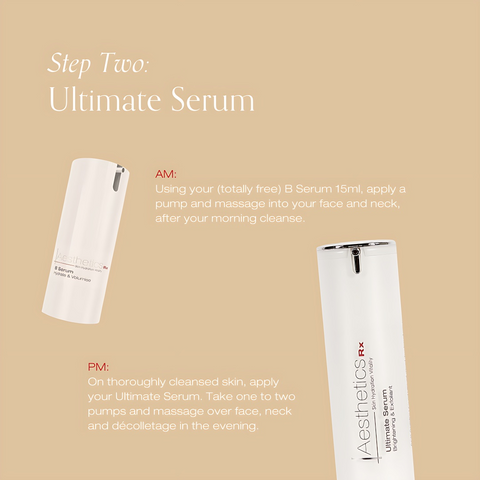 Serum Dưỡng Da Đa Năng Aesthetics Rx B - 15ml, Chứa Vitamin B3, B5, Axit Hyaluronic, Cấp Ẩm Dài Lâu và Chống Lão Hóa
