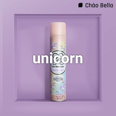 Combo 2 Dầu Gội Khô Colab Hương Unicorn 200ml & Original 50ml - Làm Sạch Tóc Nhanh Chóng, Bồng Bềnh Trong 5 Giây, An Toàn Cho Tóc