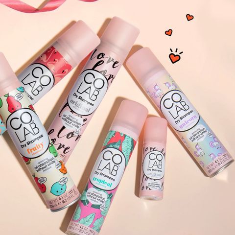 Combo Dầu Gội Khô Colab 200ml - Bộ 5 Mùi Hương Quyến Rũ, Tóc Sạch Bồng Bềnh Trong 5 Giây, Giá Siêu Tiết Kiệm