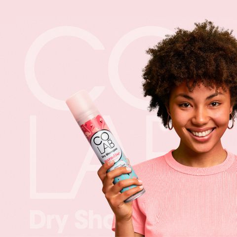 Dầu Gội Khô Colab Paradise 200ml - Tóc Sạch Bồng Bềnh Mềm Mượt Chỉ Sau 5 Giây, Dưỡng Tóc Tự Nhiên, Thân Thiện Cho Tóc Nhuộm