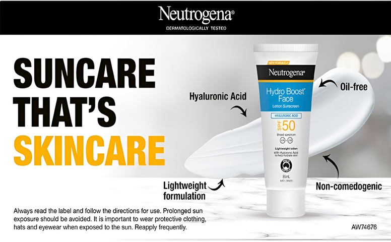Kem Chống Nắng Neutrogena Hydro Boost Water Gel Lotion Sunscreen SPF50 85ml (mẫu mới) 240778