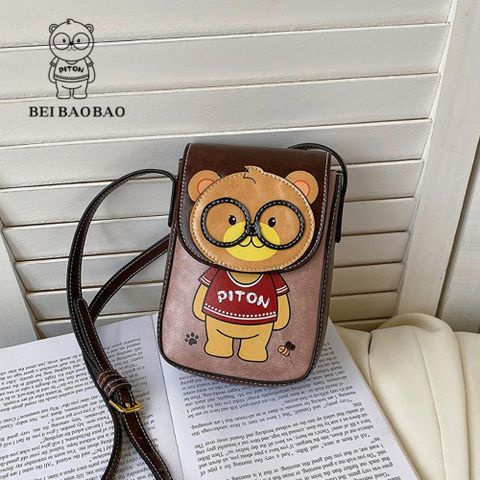 Túi Đeo Chéo Nữ Bill Bear Mini Dễ Thương - Thiết Kế Thời Trang Cao Cấp, Đựng Điện Thoại, Phù Hợp Khi Đi Chơi, Dã Ngoại