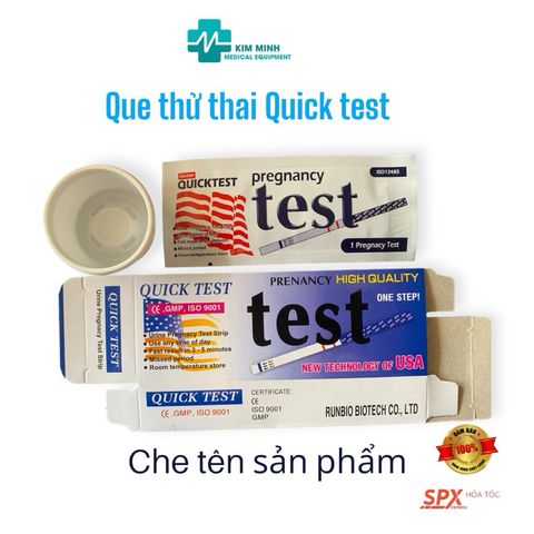 Que Thử Thai Quicktest - Phát Hiện Thai Sớm Chính Xác 99% Chỉ Cần 5 Phút Tại Nhà, Tiết Kiệm Thời Gian và Chi Phí