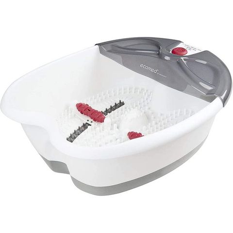 Bồn Ngâm Massage Chân Hồng Ngoại Medisana Ecomed FS-52E - Giữ Nhiệt, Rung, Tạo Bọt - Chăm Sóc Sức Khỏe Toàn Diện
