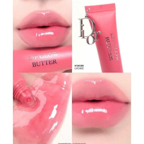 Son Dưỡng Dạng Bơ Dior Lip Glow Butter 2025 - 5 Màu Sắc Tươi Tắn, Dưỡng Ẩm và Tăng Cường Độ Bóng Môi