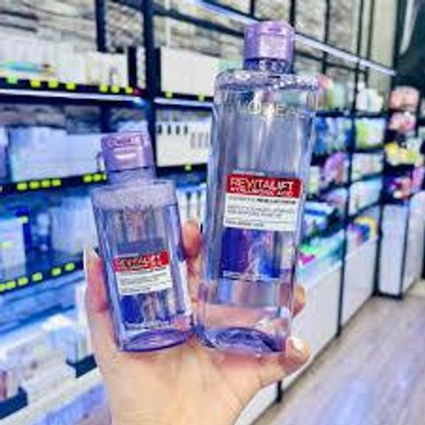 Nước Tẩy Trang L'oreal Revitalift 95ml - Micellar Water Cấp Ẩm Với Hyaluronic Acid Cho Da Nhạy Cảm, Tẩy Trang Hiệu Quả