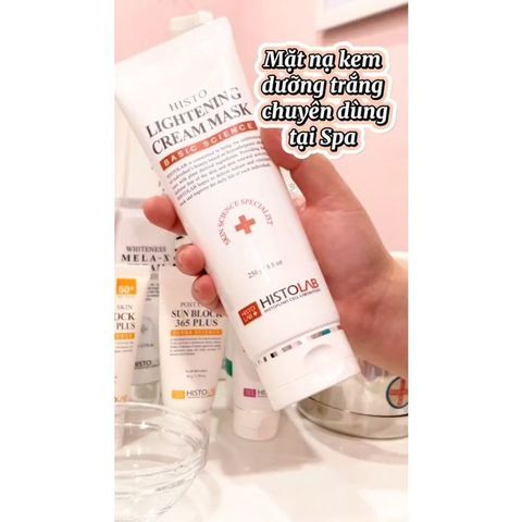 Mặt Nạ Dưỡng Trắng Histolab Lightening Cream Mask 250g - Chăm Sóc Da Mặt Căng Mịn, Ngăn Ngừa Sạm Da, Giàu Dưỡng Chất Hàn Quốc