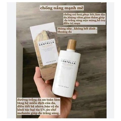 Kem Chống Nắng Skin1004 Centella Cho Da Nhạy Cảm 50ml - Kem Vật Lý Bảo Vệ Da Mụn, Dưỡng Ẩm và Che Khuyết Điểm