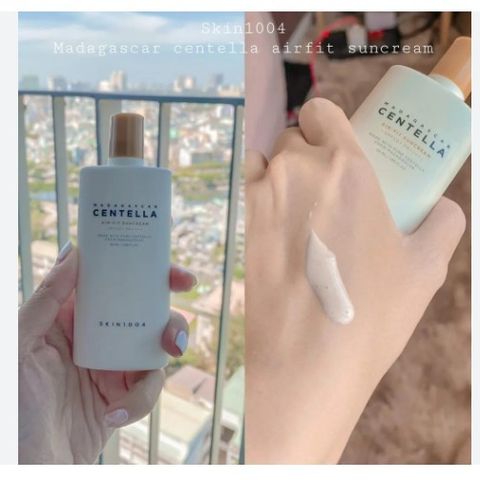 Kem Chống Nắng Skin1004 Centella Cho Da Nhạy Cảm 50ml - Kem Vật Lý Bảo Vệ Da Mụn, Dưỡng Ẩm và Che Khuyết Điểm