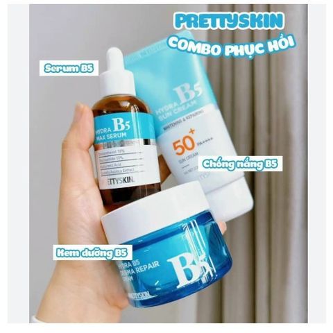 Kem Chống Nắng Pretty Skin Hydra B5 SPF 50+ PA++++ 70ml - Dưỡng Ẩm Và Bảo Vệ Da Mềm Mại Dưới Nắng