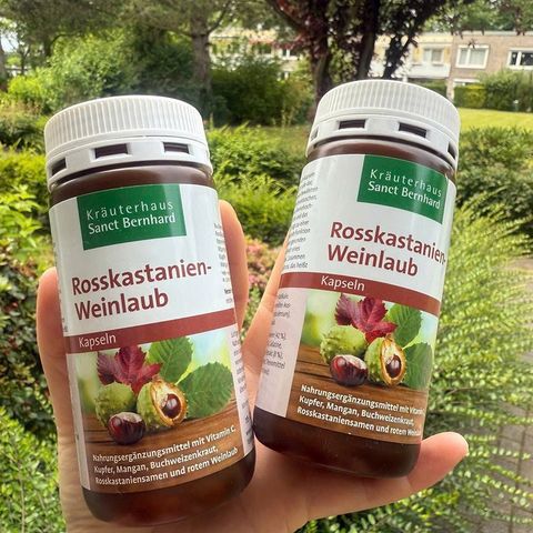 Viên uống khỏe tĩnh mạch Rosskastanien Weinlaub Đức 120 viên