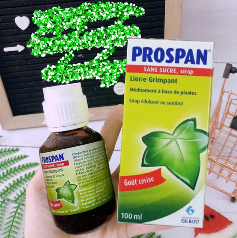 Siro ho Prospan Pháp 100ml (2 tuổi+) 