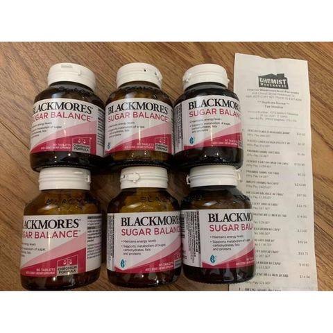 Viên Uống Cân Bằng Đường Huyết Blackmores Sugar Balance 90 Viên - Hỗ Trợ Điều Trị Tiểu Đường, Cải Thiện Sức Khỏe Tim Mạch