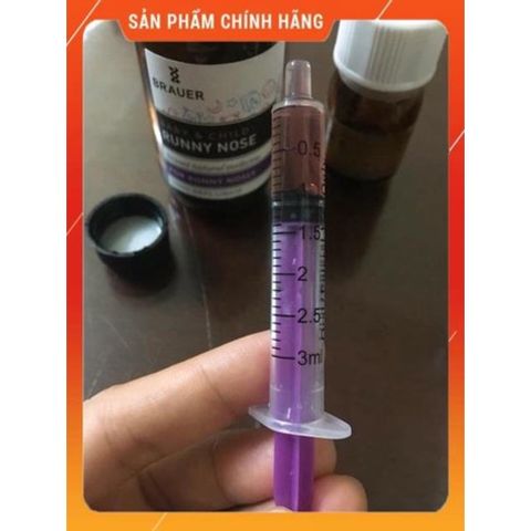 Siro Sổ Mũi Brauer Runny Nose 100ml - Thảo Dược Thiên Nhiên Cho Bé Từ 6 Tháng, An Toàn, Dễ Uống, Hiệu Quả Nhanh Chóng
