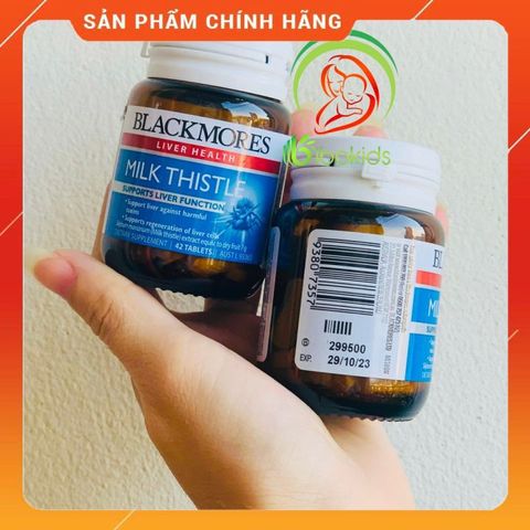 Viên Uống Thải Độc Gan Blackmores Milk Thistle 42 Viên - Hỗ Trợ Chức Năng Gan, Xuất Xứ Úc, Thực Phẩm Chức Năng Chất Lượng