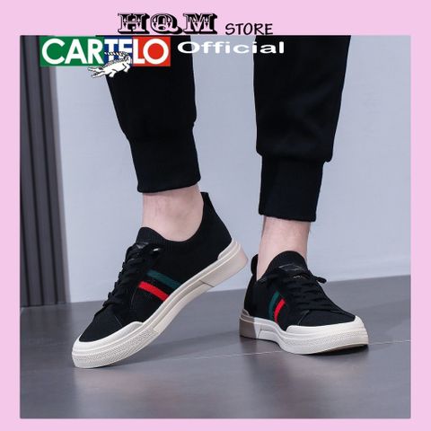 Giày CARTELO Cổ Chun Siru - Giày Da Sần Êm Chân, Thời Trang Nữ Nhiều Màu Sắc, Phù Hợp Thể Thao và Đi Chơi