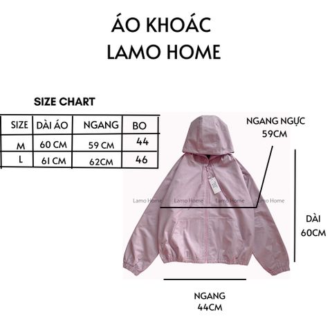 Áo Khoác Nữ Kaki Chống Nắng Phong Cách Hàn Quốc - Lamo Home A008 - Form Rộng, Tiện Lợi Khi Ra Ngoài