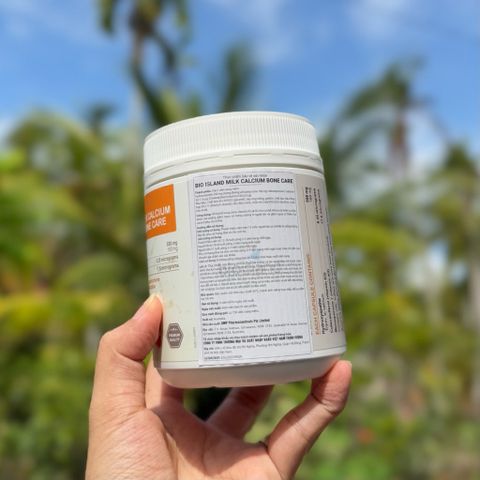 Canxi Sữa Bioisland Milk Calcium Bone Care 150 viên - Hỗ trợ xương khỏe mạnh với Vitamin K2 và D3 cho trẻ và người lớn