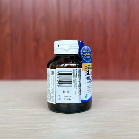 Viên Uống Vitamin Blackmores Multivitamin Dành Cho Nam 50 Viên - Hỗ Trợ Sức Khỏe Tổng Thể, Nhập Khẩu Chính Ngạch
