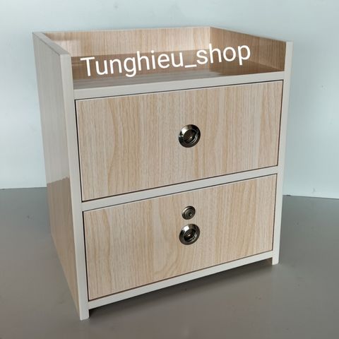 Tủ Đầu Giường Tiện Lợi Đã Lắp Ráp Sẵn - Nhựa Cao Cấp, Khóa An Toàn, Dễ Lau Chùi - Nội Thất Gọn Gàng và Sang Trọng
