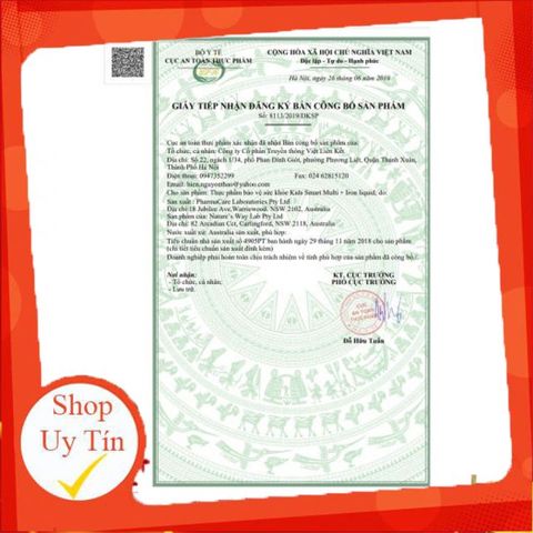 Siro Sắt Liquid Multi + Iron Nature's Way cho trẻ từ 1 tuổi - Tăng cường sức đề kháng, phát triển toàn diện, 200ml