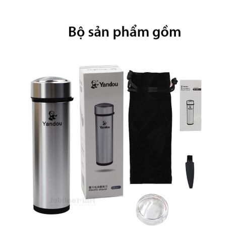 Máy Cạo Râu Mini Đa Năng Jubilee Mart Sạc Pin Sang Trọng Mạ Bạc - Dễ Dàng Mang Theo, Chống Thấm Nước, Cạo Râu Chính Hãng