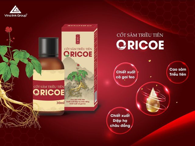 Cốt Sâm Triều Tiên Oricoe 30mL – Bổ thận, tăng cường sinh lực, phục hồi sức khỏe, giảm căng thẳng, phù hợp người mệt mỏi, uống rượu bia nhiều.
