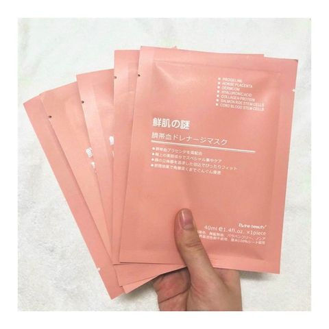 Mặt Nạ Nhau Thai Cừu Rwine Beauty - Mặt Nạ Tế Bào Gốc Nhật Bản Cấp Nước & Trẻ Hóa Da, Chống Lão Hóa, Dưỡng Ẩm Tối Ưu