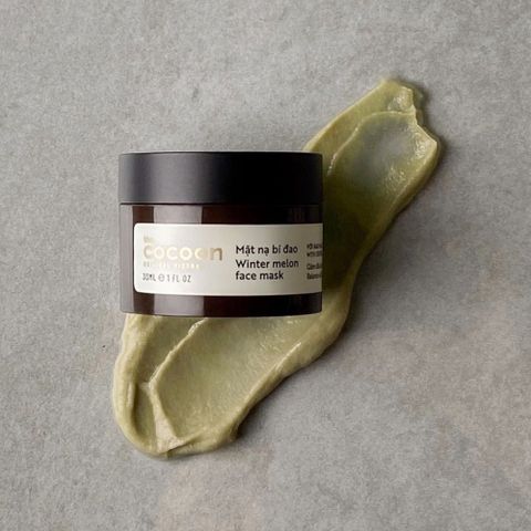 Mặt Nạ Bí Đao Cocoon 30ml - Giải Pháp Giảm Dầu, Kiểm Soát Mụn Ẩn - Sản Phẩm 100% Từ Thực Vật, Không Độc Hại
