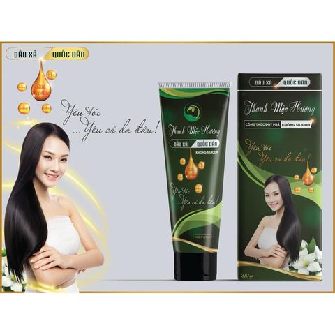 Dầu Xả Thanh Mộc Hương 200g - Phục Hồi Tóc Hư Tổn Không Silicon, Dưỡng Sâu Từ Thảo Dược Tự Nhiên