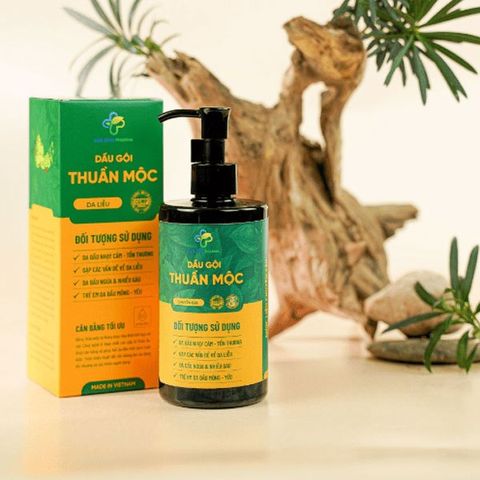 Dầu Gội Thuần Mộc 300ml Giảm Gàu, Ngứa Da Đầu, Ngăn Rụng Tóc - Sản Phẩm Từ Chiết Xuất Thảo Dược, Dành Cho Tóc Khỏe Mạnh
