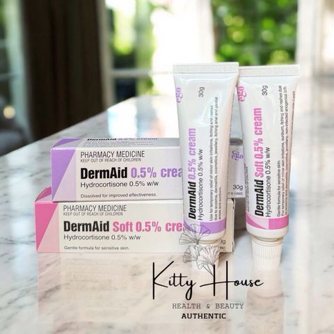 Kem Bôi DermAid Soft 30g - Dưỡng Ẩm Da Nhạy Cảm, Không Chứa Paraben, Phù Hợp Với Da Bé, Làm Dịu Da Khô