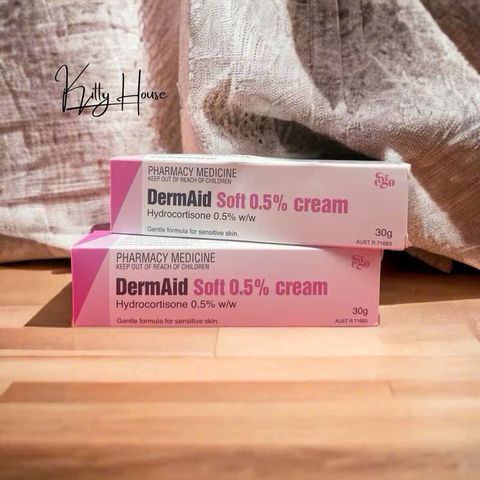 Kem Bôi DermAid Soft 30g - Dưỡng Ẩm Da Nhạy Cảm, Không Chứa Paraben, Phù Hợp Với Da Bé, Làm Dịu Da Khô