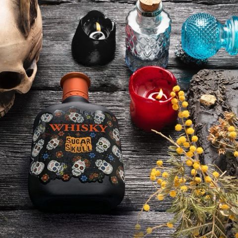 Nước Hoa Nam Whisky Sugar Skull 100ml - Hương Thơm Quyến Rũ Lễ Hội Dia de los Muertos - Eau de Toilette Bền Lâu