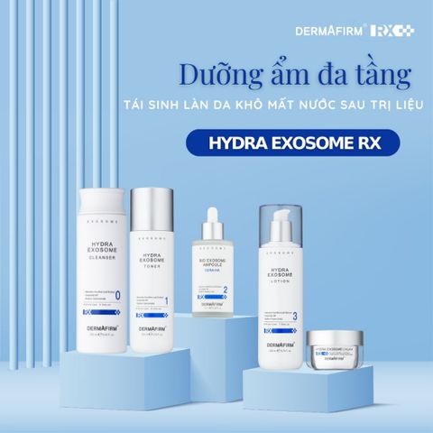 Sữa Dưỡng Da Dermafirm Hydra Exosome Lotion Cấp Ẩm Sâu, Tái Sinh Da - 200ml, Chống Oxy Hóa, Dưỡng Ẩm, Cho Da Khô, Tái Tạo Làn Da Rạng Rỡ