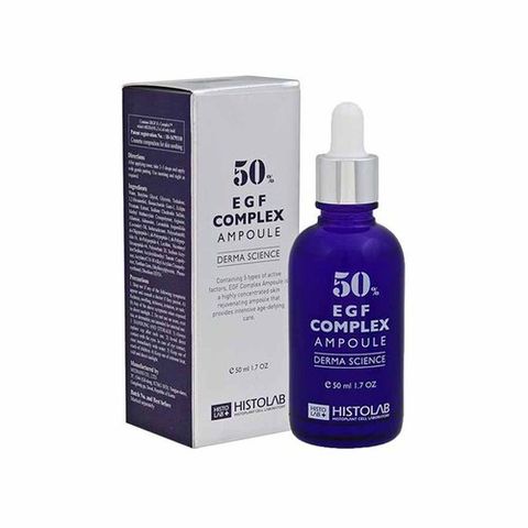 Tinh Chất Serum Histolab EGF Complex 50% - Chống Lão Hóa, Trẻ Hóa Da, Mờ Vết Nhăn, Tăng Đàn Hồi Cho Mọi Loại Da