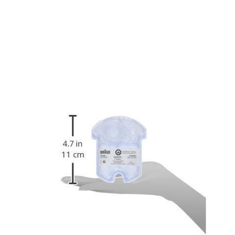 Hộp Nước Rửa Máy Cạo Râu Braun Clean & Renew 170ml - Dung Dịch Làm Sạch Chuyên Dụng Cho Tất Cả Các Dòng Máy Braun